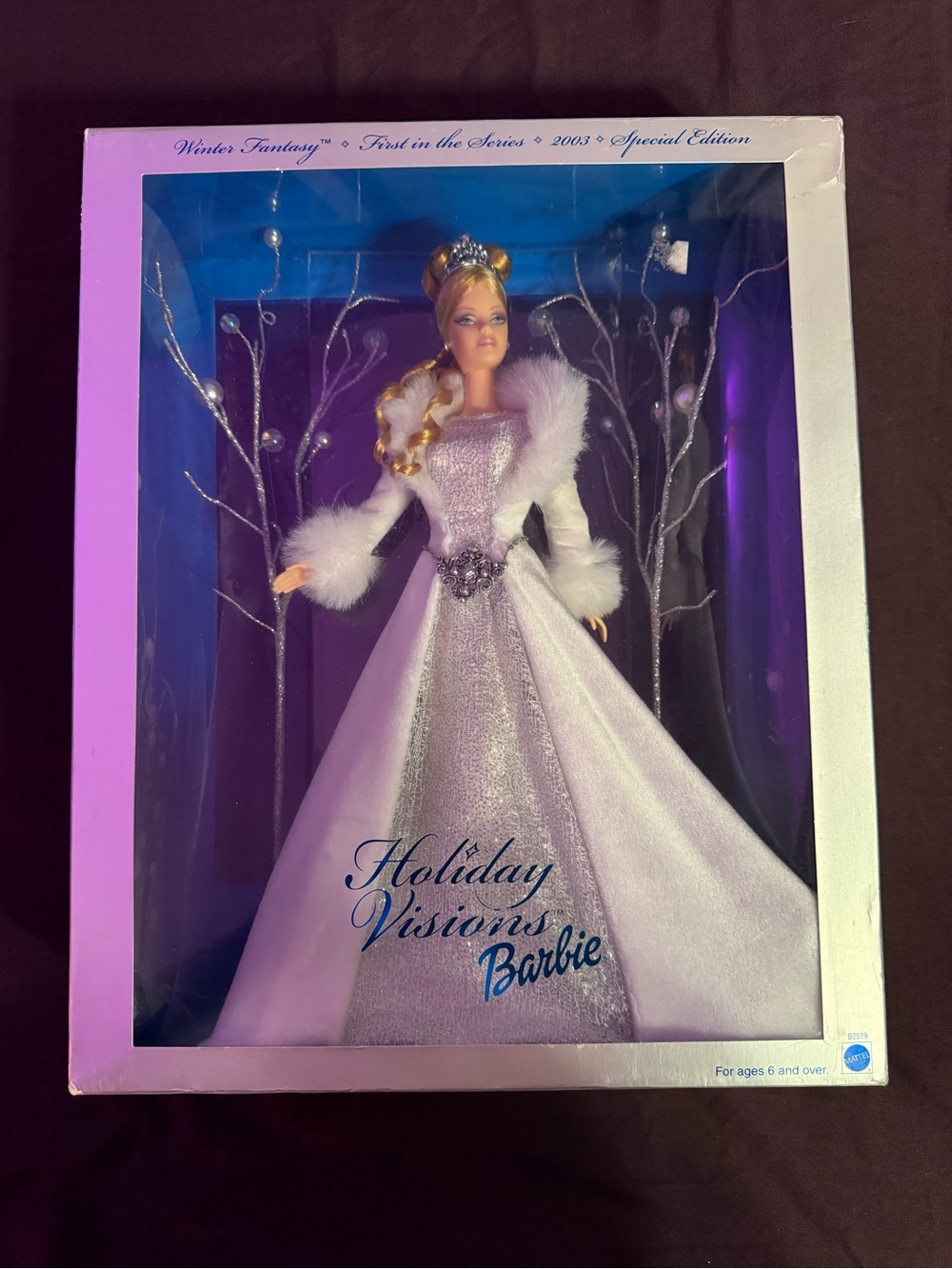 Barbie Holiday Visions (2003) Winter Fantasy series, “First in Series.” NRFB